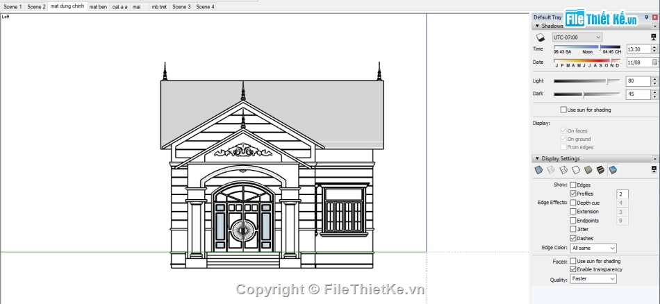 Biệt thự vườn,cad biệt thự 1 tầng,su biệt thự 1 tầng